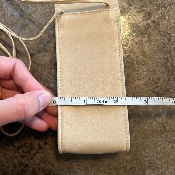 GUCCI Rare Slim Case Pen/ Cigar/ Lipstick Lanyard Leather Cream - Picture 8 of 12